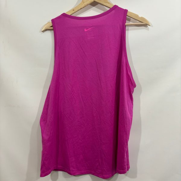 Athletic Tank Top By Nike Apparel In Pink, Size: 1x Online