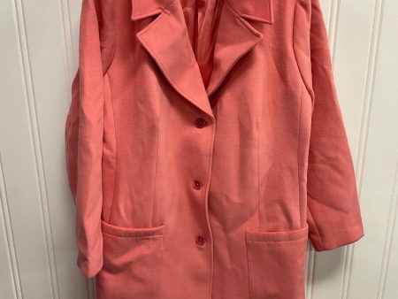 Coat Peacoat By Cmc In Pink, Size: 3x Sale