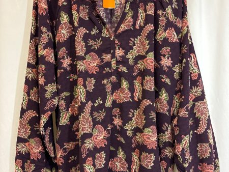 Top Long Sleeve By Wonderly In Purple, Size: Xl Online