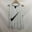 Athletic Tank Top By Nike In White, Size: S For Cheap