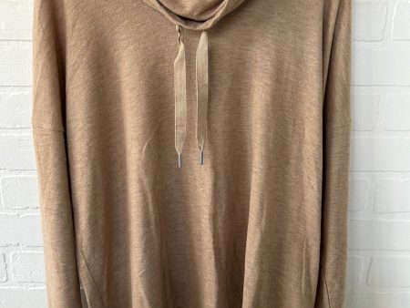 Top Long Sleeve By Banana Republic In Tan, Size: Xl Cheap