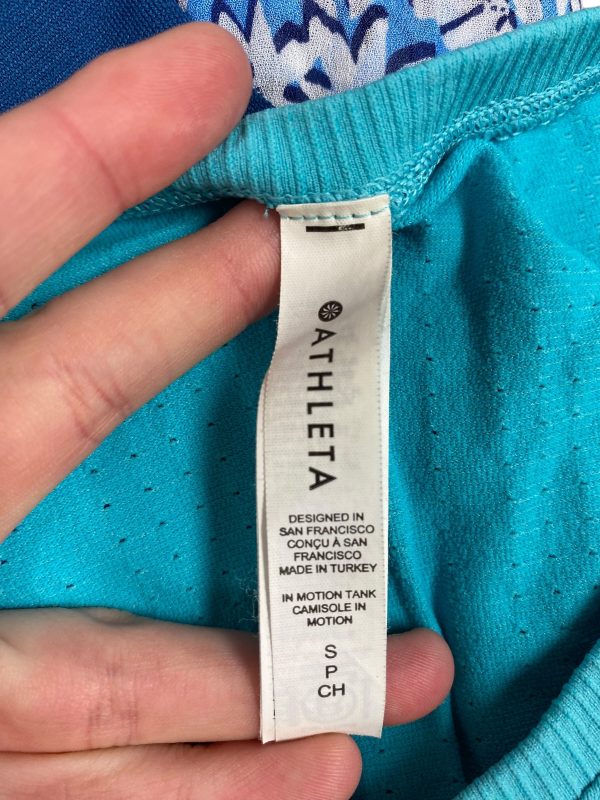 Athletic Tank Top By Athleta In Blue, Size: S Online Hot Sale