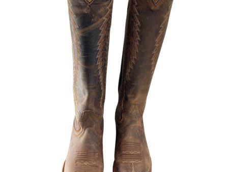 Boots Western By Clothes Mentor In Brown, Size: 6.5 Discount