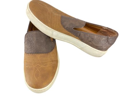 Shoes Flats By Clothes Mentor In Brown, Size: 8 For Sale