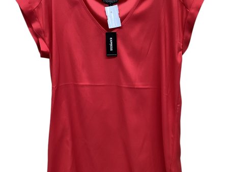 Top Short Sleeve By Express In Red, Size: S Discount