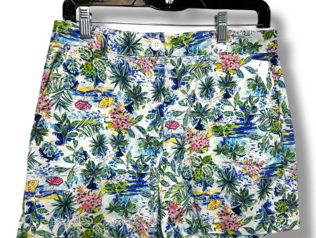 Shorts By Caribbean Joe In Palm, Size: 4 Supply