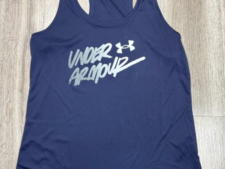 Athletic Tank Top By Under Armour In Blue, Size: L Online now