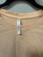 Athletic Top Short Sleeve By Fabletics In Orange, Size: M Sale