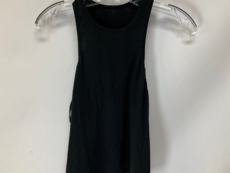 Athletic Tank Top By Lululemon In Black, Size: 6 For Discount