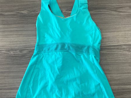 Athletic Tank Top By Lululemon In Blue, Size: 6 Online Hot Sale