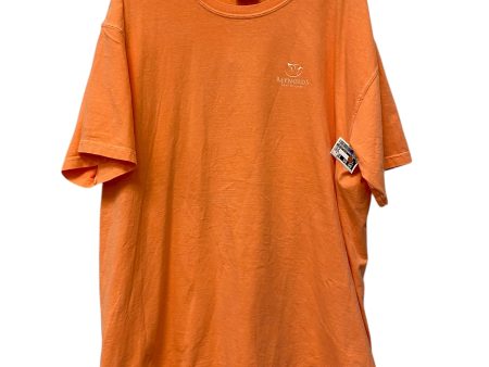 Top Short Sleeve By Comfort Colors In Orange, Size: Xl on Sale