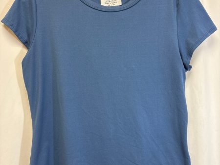 Top Short Sleeve By Clothes Mentor In Blue, Size: L Discount