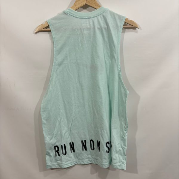 Athletic Tank Top By Nike In Aqua, Size: M Online Hot Sale