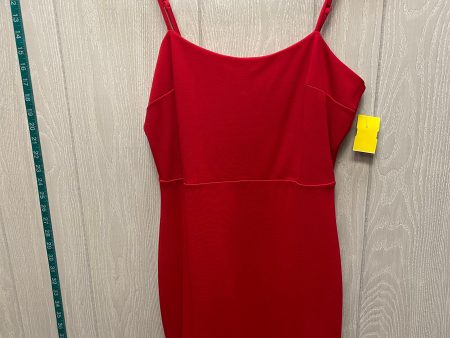 Dress Casual Short By Clothes Mentor In Red, Size: M Fashion