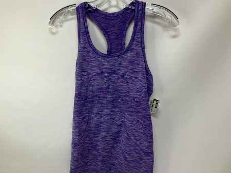 Athletic Tank Top By Lululemon In Purple, Size: 4 Online now