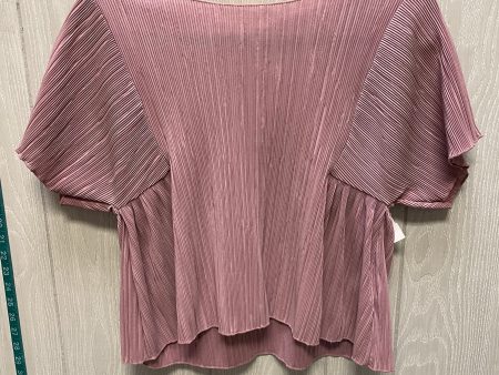 Top Short Sleeve By Madewell In Purple, Size: S Supply