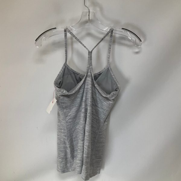 Athletic Tank Top By Lululemon In Grey, Size: 6 Supply