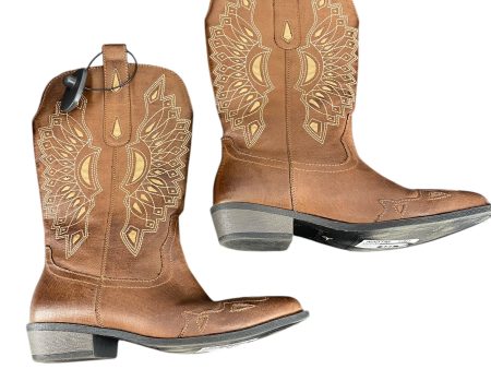 Boots Western By Coconuts In Brown, Size: 9.5 Supply