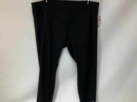 Athletic Leggings By Nike Apparel In Black, Size: Xl Cheap