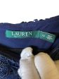 Dress Party Midi By Lauren By Ralph Lauren In Navy, Size: 10 Online Hot Sale