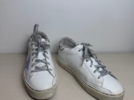 Shoes Sneakers By Golden Goose In White, Size: 8.5 Online now