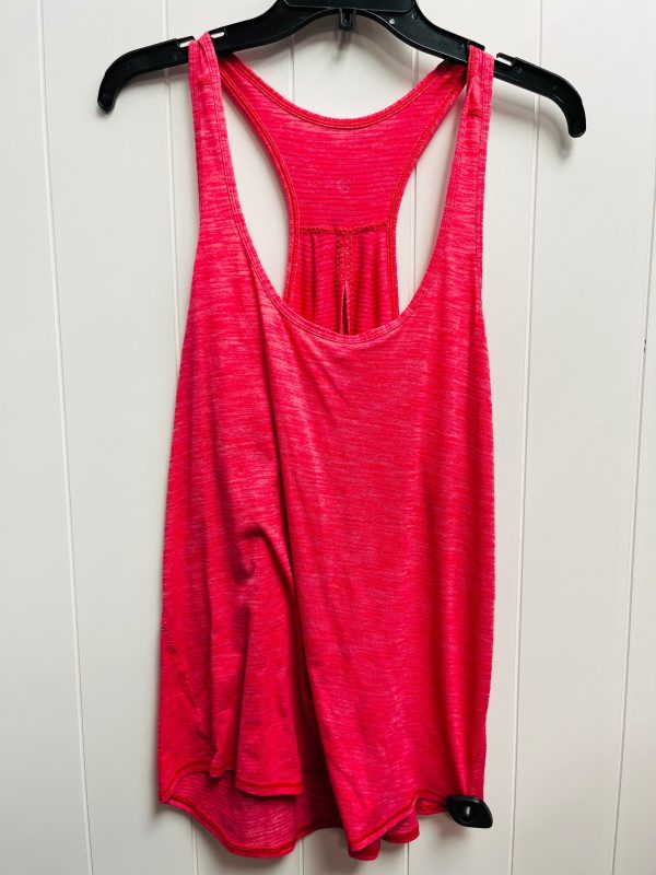 Athletic Tank Top By Lululemon In Coral, Size: L For Discount