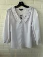 Top Long Sleeve By Adrienne Vittadini In White, Size: Xl Sale