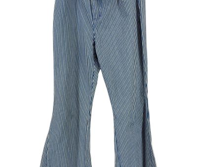 Jeans Boot Cut By Clothes Mentor In Striped Pattern, Size: M Supply