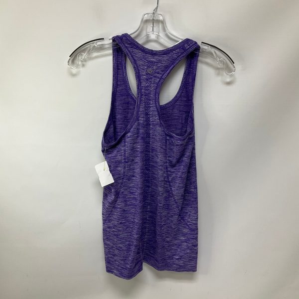 Athletic Tank Top By Lululemon In Purple, Size: 4 Online now