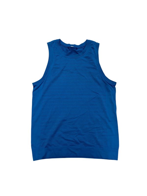 Athletic Tank Top By Lululemon In Blue, Size: 8 Online Hot Sale