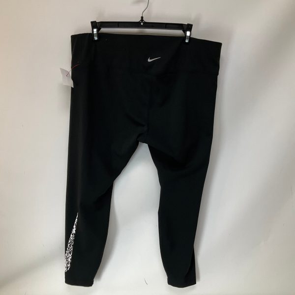 Athletic Leggings By Nike Apparel In Black, Size: Xl Cheap