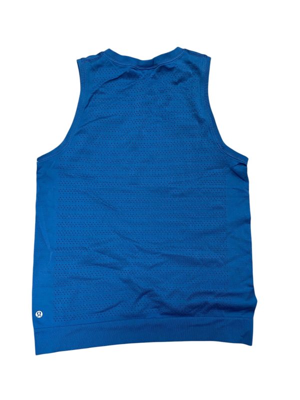 Athletic Tank Top By Lululemon In Blue, Size: 8 Online Hot Sale