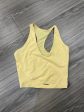 Athletic Tank Top By Gym Shark In Yellow, Size: M Discount