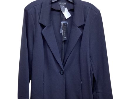 Blazer By Investments In Blue, Size: Xl Fashion