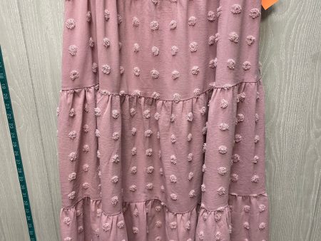 Skirt Maxi By Shein In Pink, Size: 20 on Sale