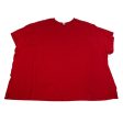 Top Short Sleeve Basic By Old Navy In Red, Size: 4x For Discount