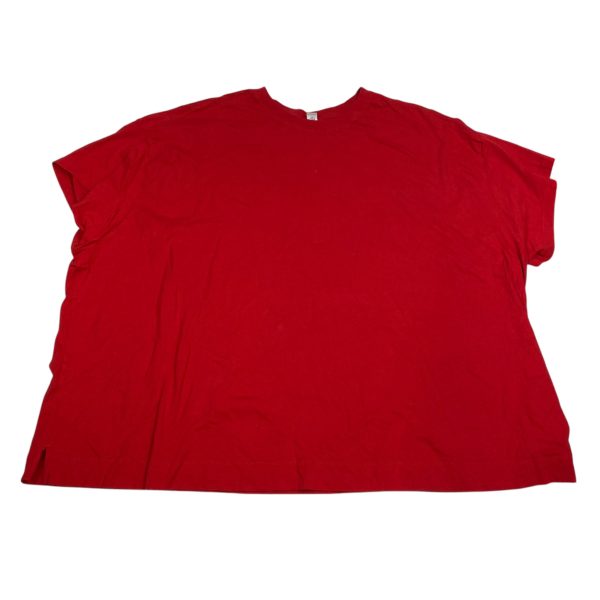 Top Short Sleeve Basic By Old Navy In Red, Size: 4x For Discount