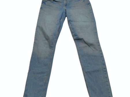 Jeans Straight By Old Navy In Blue Denim, Size: 8 Cheap