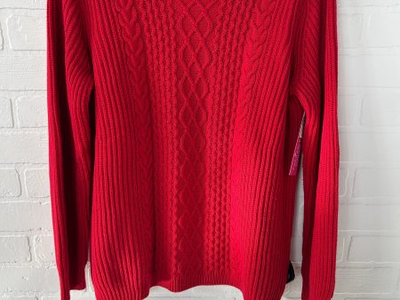 Sweater By Tommy Hilfiger In Red, Size: M For Cheap