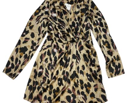 Dress Party Short By Missguided In Animal Print, Size: M For Discount