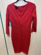 Dress Casual Short By Calvin Klein In Red, Size: M Fashion