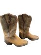 Boots Western By Justin In Brown, Size: 7.5 Online now