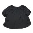 Top Short Sleeve By Wonderly In Black, Size: 4x Online Sale