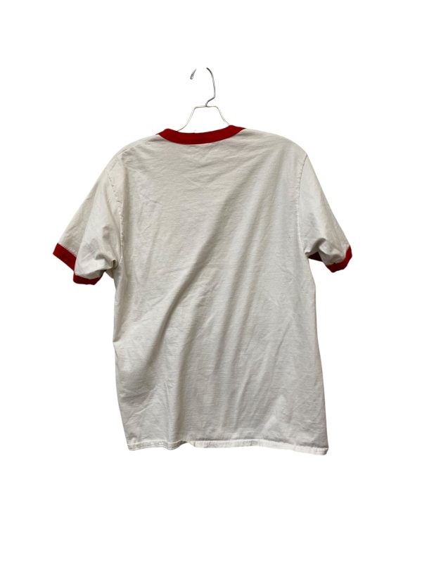 Top Short Sleeve Basic By Clothes Mentor In White, Size: L Online Sale