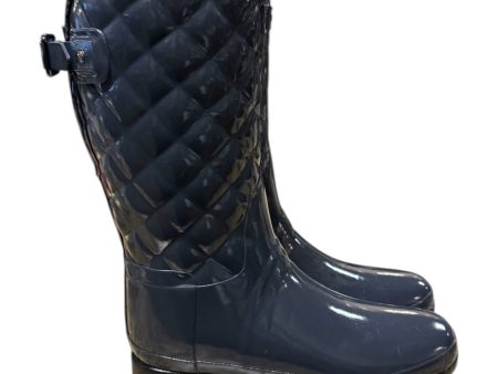 Boots Rain By Hunter In Navy, Size: 8 For Discount