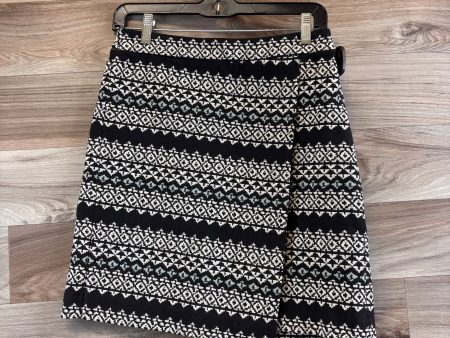 Skirt Mini & Short By Loft In Black & White, Size: 0 Online