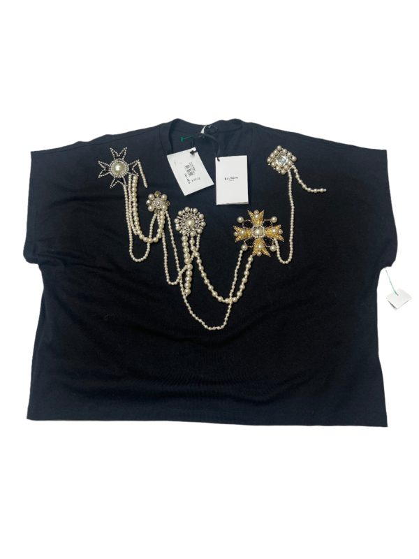 New! Balmain Designer LuxuryTop  Size: XXL Hot on Sale