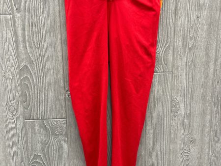 Athletic Leggings By Pink In Red, Size: S Cheap