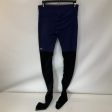 Athletic Leggings By Alo In Black & Blue, Size: M Online