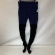 Athletic Leggings By Alo In Black & Blue, Size: M Online